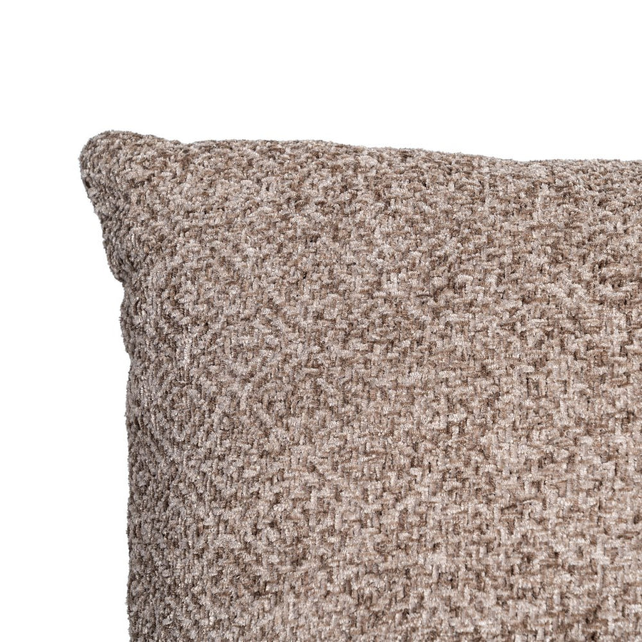 COJÍN MARRÓN POLIÉSTER TEXTIL/HOGAR 30 X 50 CM