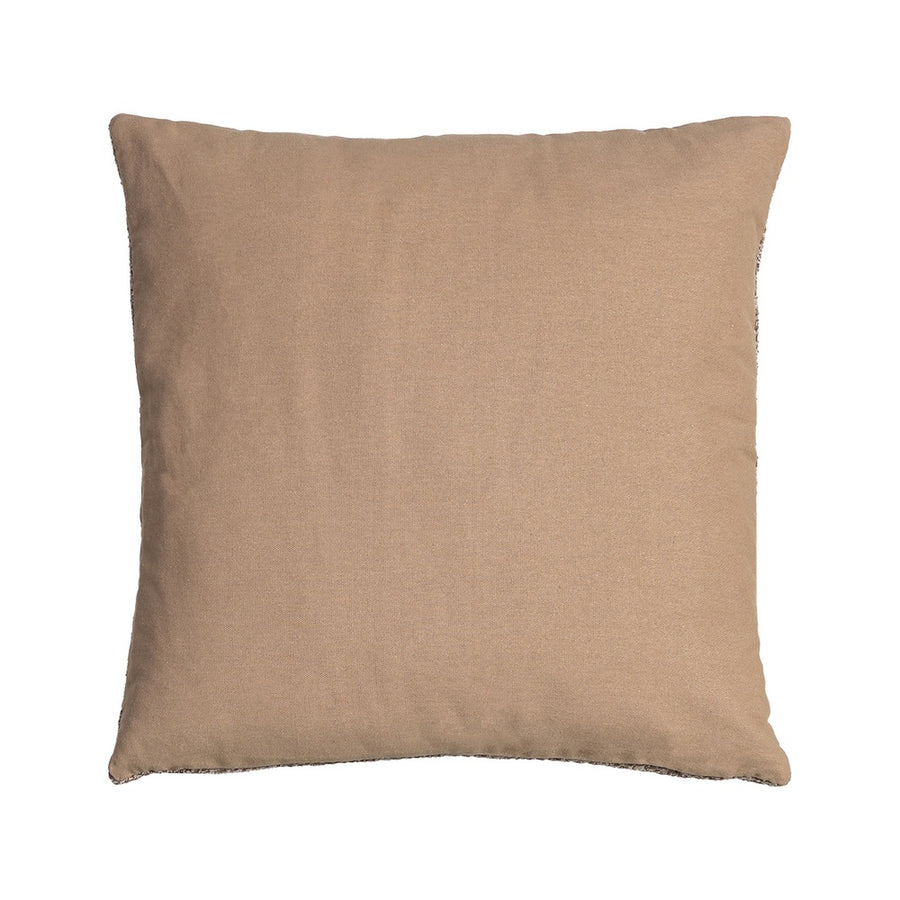 COJÍN MARRÓN POLIÉSTER TEXTIL/HOGAR 45 X 45 CM