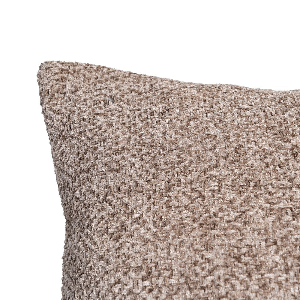 COJÍN MARRÓN POLIÉSTER TEXTIL/HOGAR 45 X 45 CM