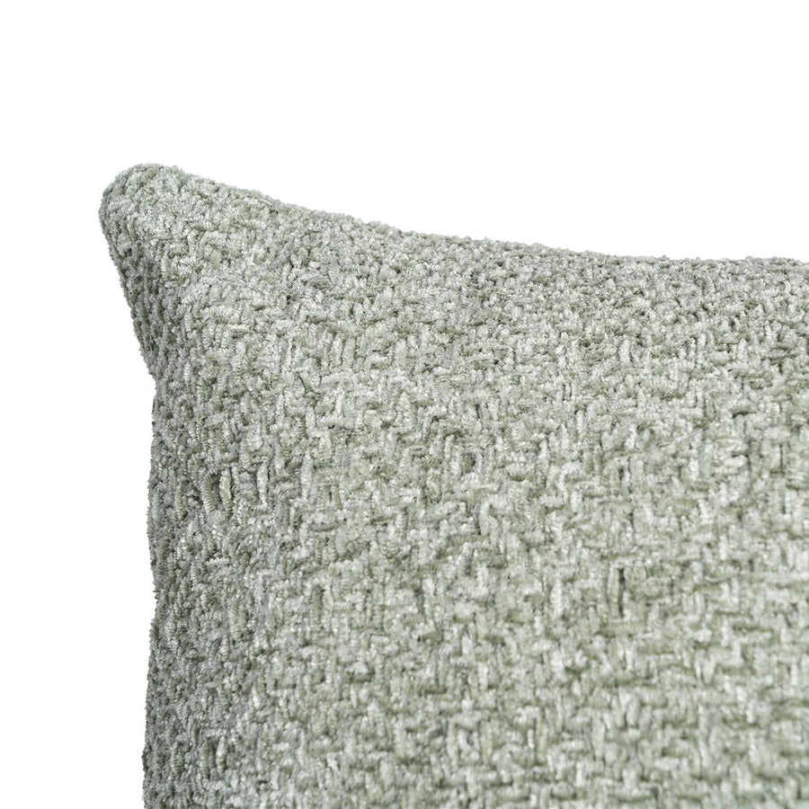 COJÍN VERDE POLIÉSTER TEXTIL/HOGAR 30 X 50 CM