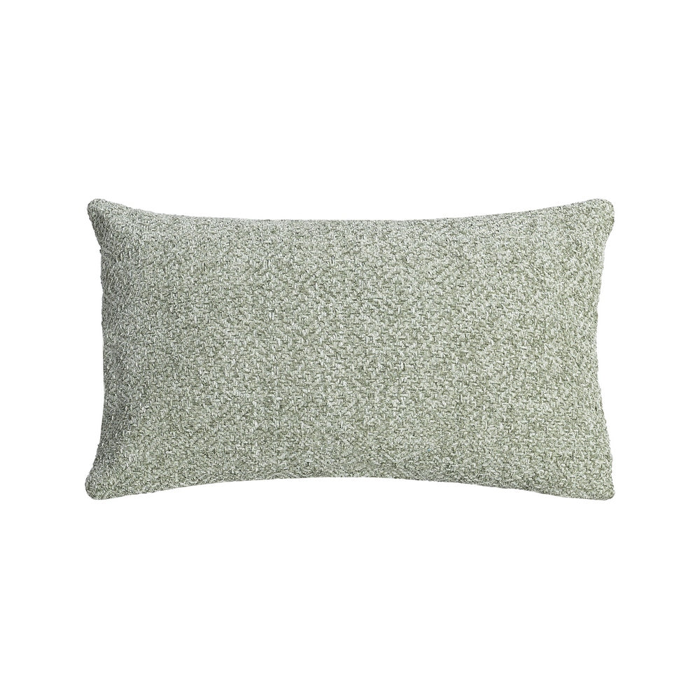 COJÍN VERDE POLIÉSTER TEXTIL/HOGAR 30 X 50 CM