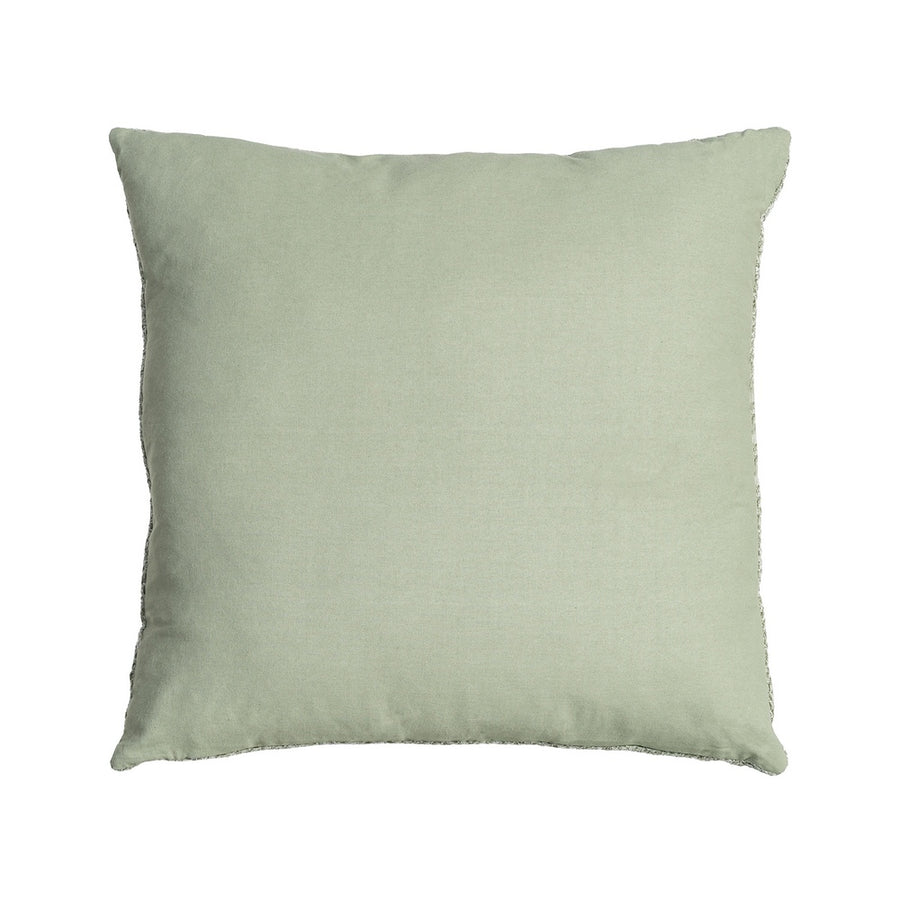 COJÍN VERDE POLIÉSTER TEXTIL/HOGAR 45 X 45 CM
