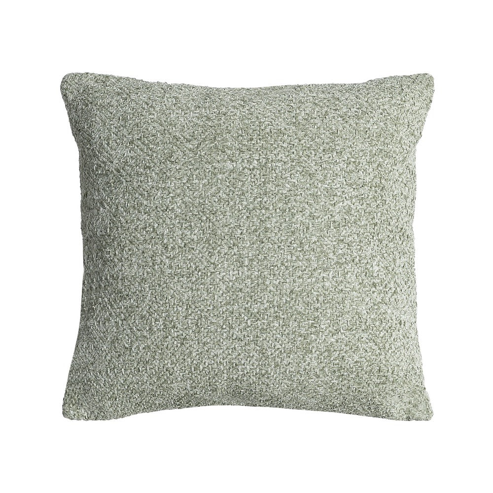 COJÍN VERDE POLIÉSTER TEXTIL/HOGAR 45 X 45 CM