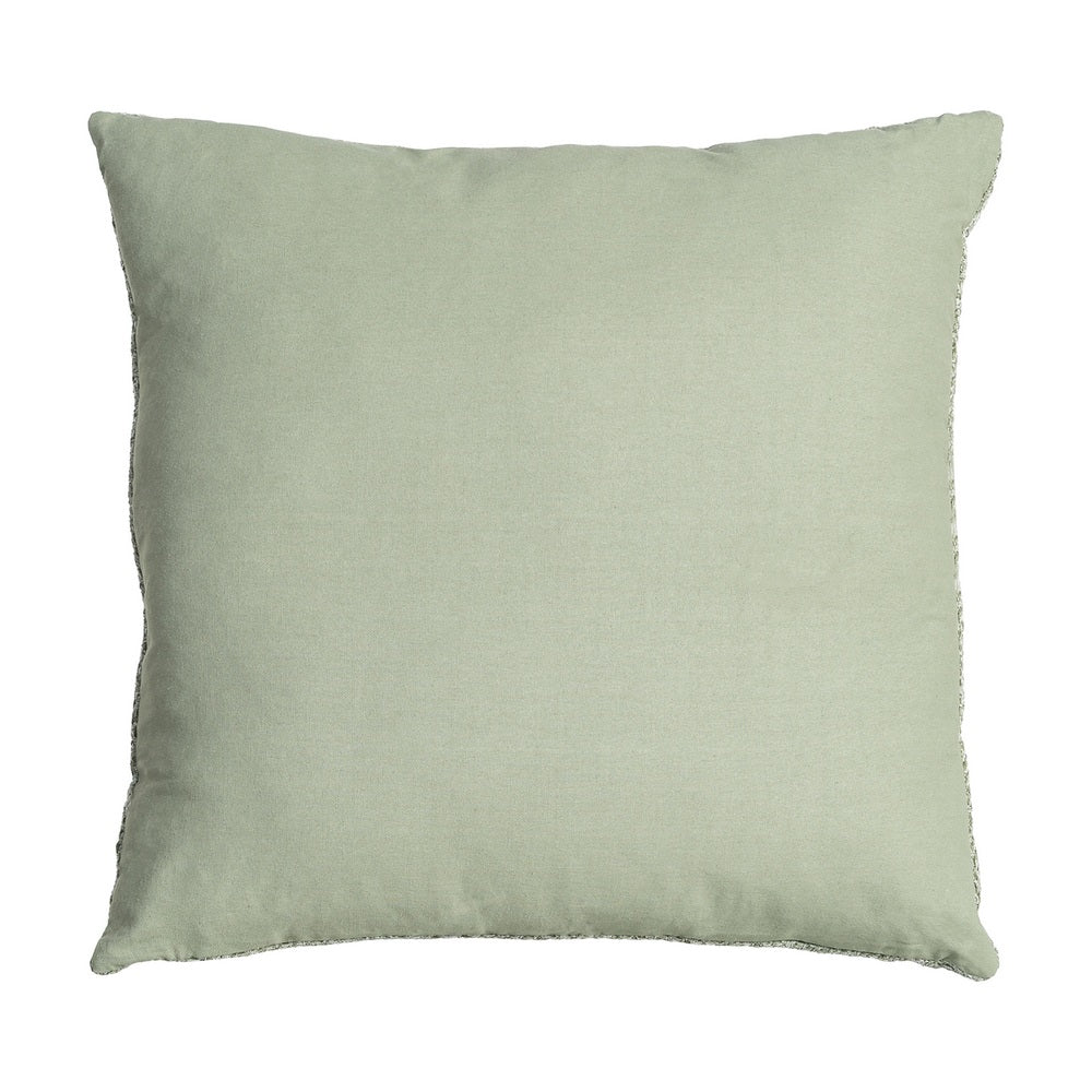 COJÍN VERDE POLIÉSTER TEXTIL/HOGAR 60 X 60 CM