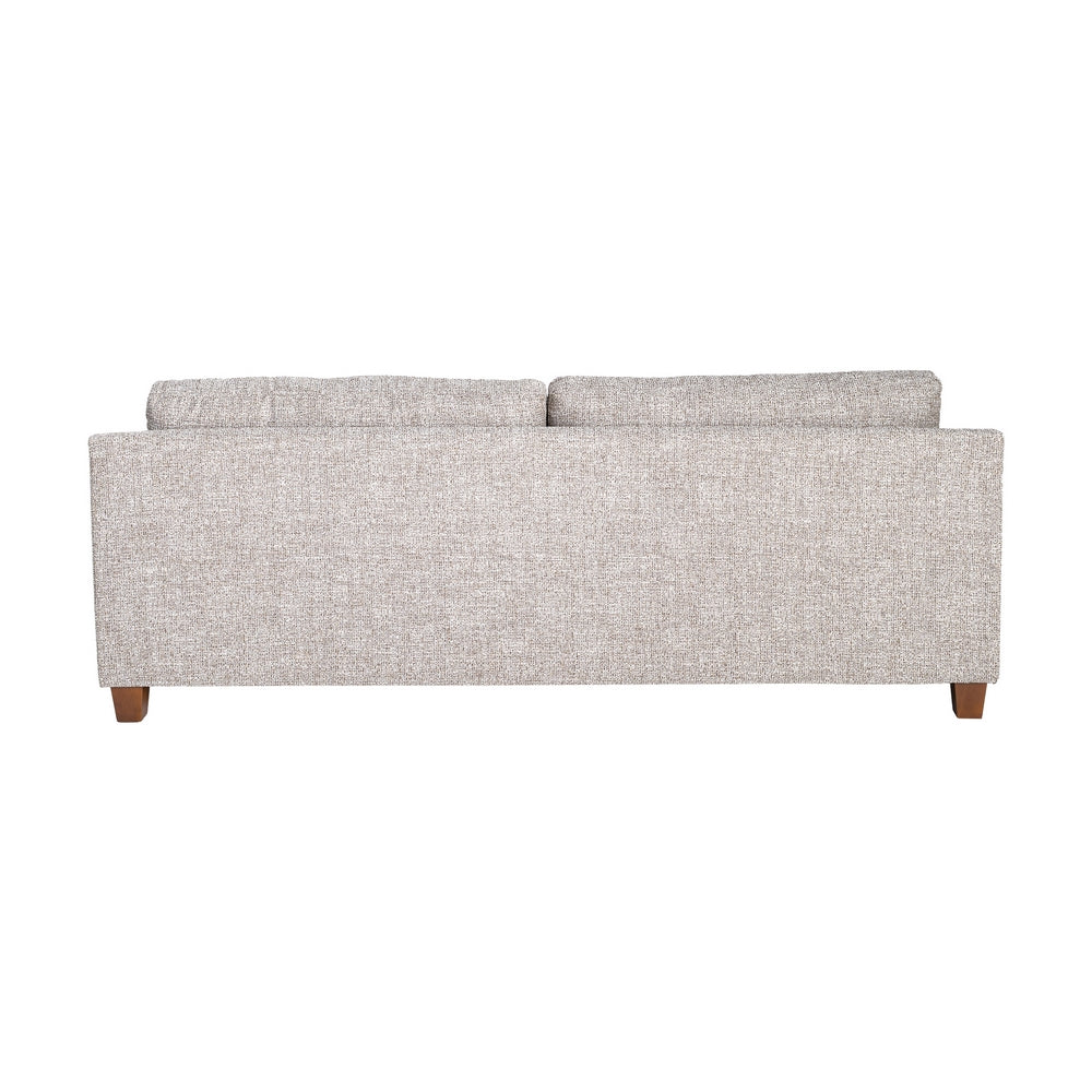 SOF� 3 PLAZAS BEIGE TEJIDO-MADERA 221 X 90 X 87 CM