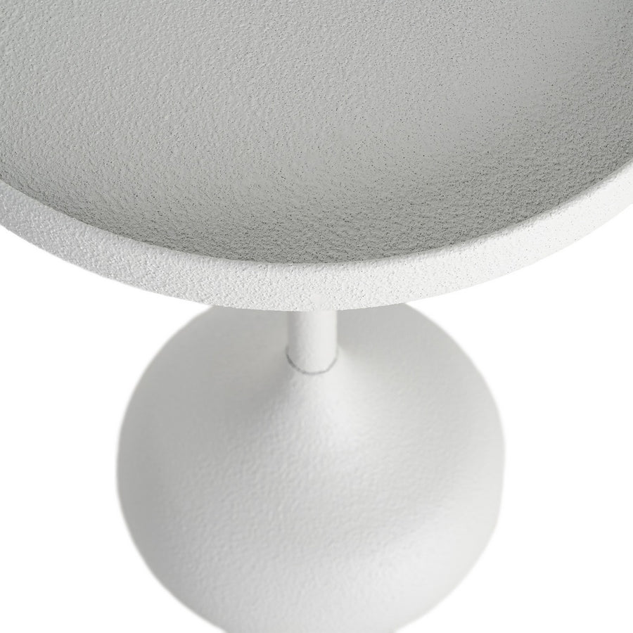 MESITA BLANCO METAL 45 X 45 X 48,50 CM