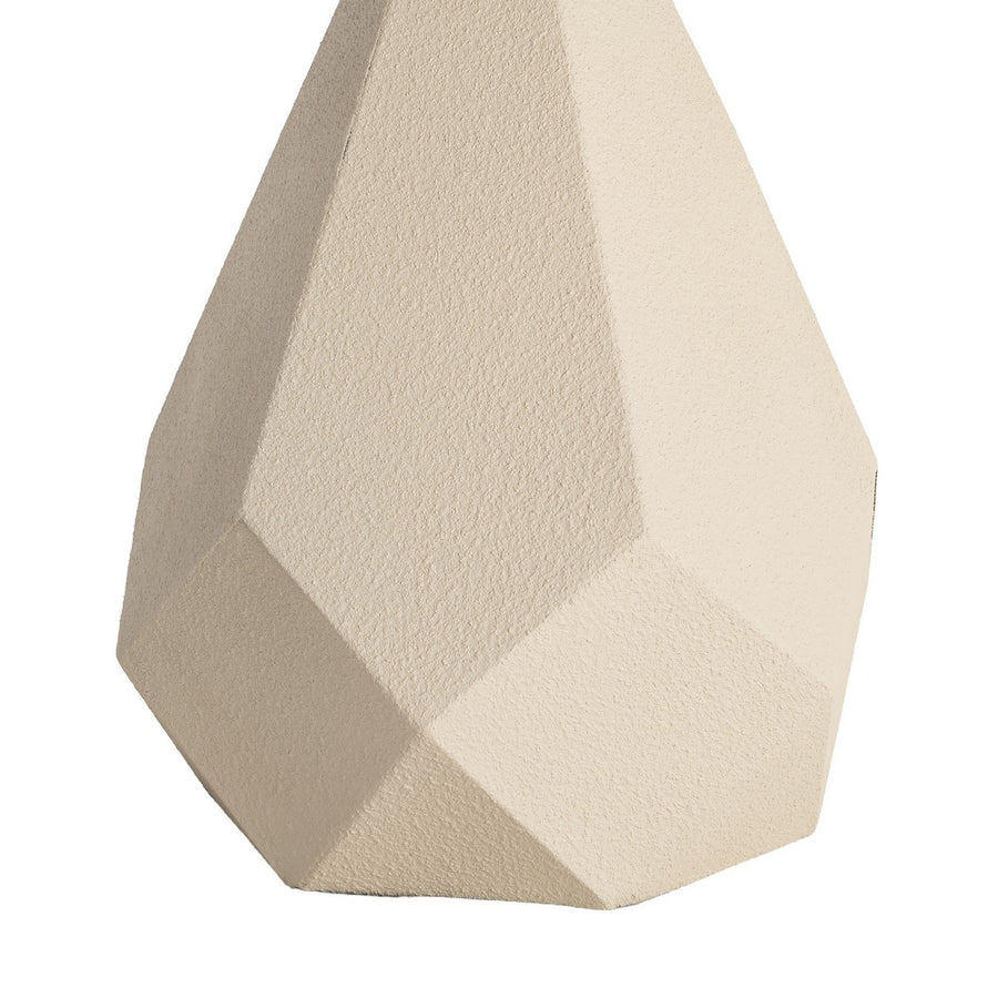MESITA CREMA METAL 50 X 50 X 50 CM