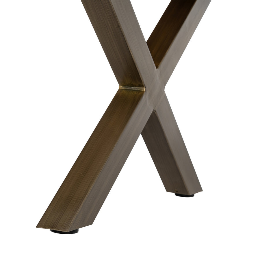 MESA CENTRO DM-METAL SALÓN 110 X 60 X 43 CM