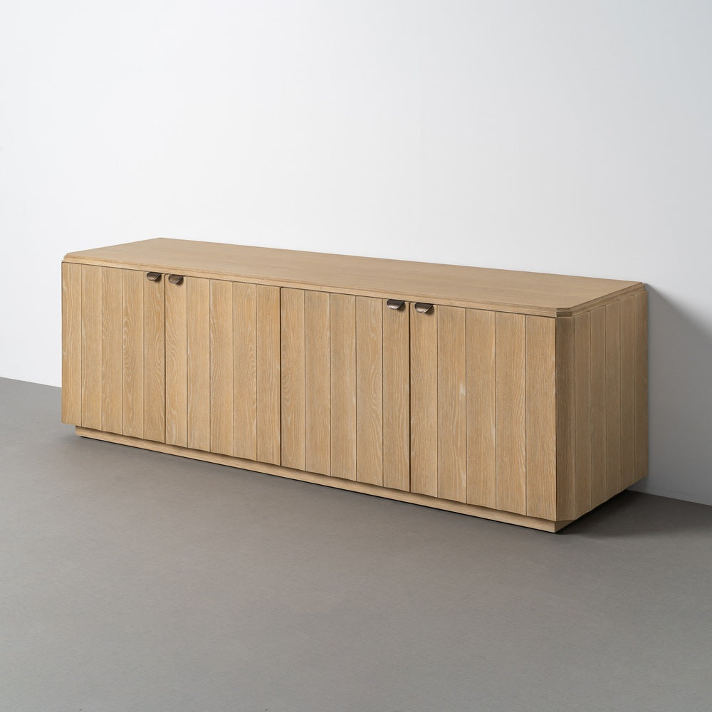 APARADOR NATURAL MADERA DE ROBLE SALÓN 208 X 54 X 65,50 CM