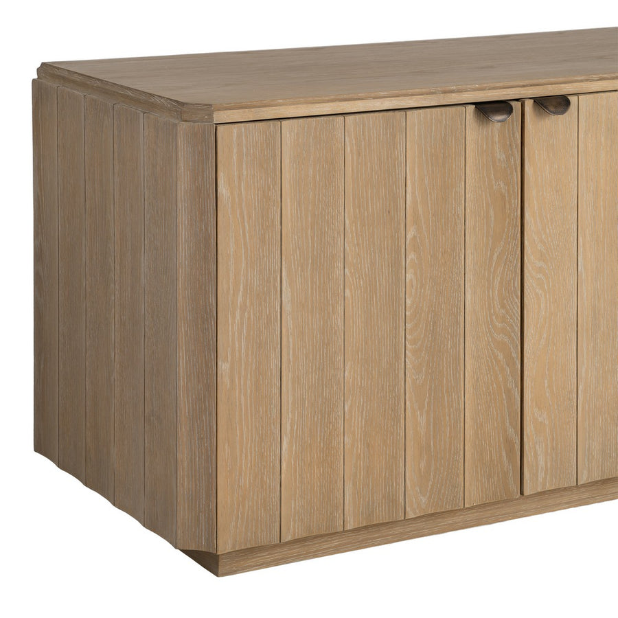 APARADOR NATURAL MADERA DE ROBLE SALÓN 208 X 54 X 65,50 CM