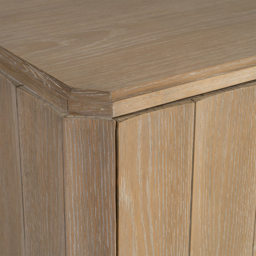 APARADOR NATURAL MADERA DE ROBLE SALÓN 208 X 54 X 65,50 CM