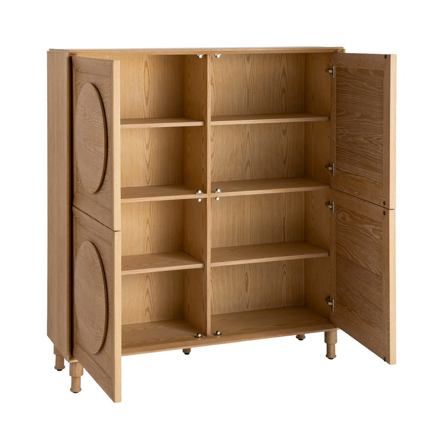 ARMARIO "CABINET" NATURAL 135 X 40 X 150 CM