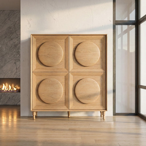 ARMARIO "CABINET" NATURAL 135 X 40 X 150 CM