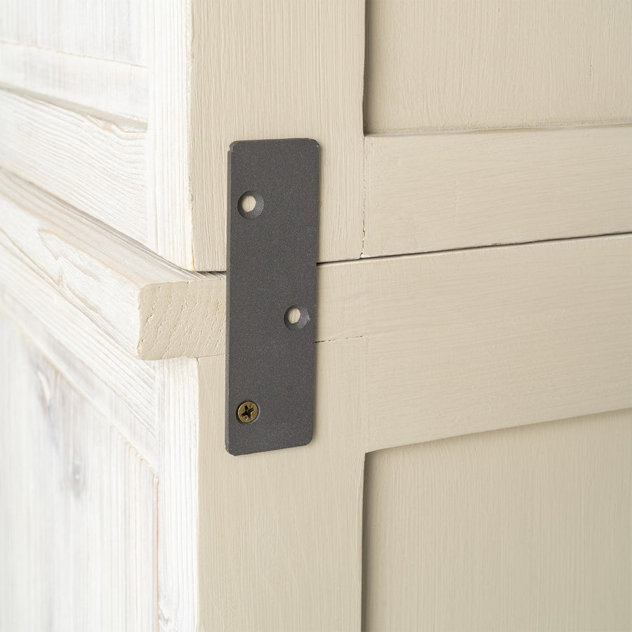 ALACENA BLANCO ROZADO MADERA DE PINO 180 X 44 X 240 CM