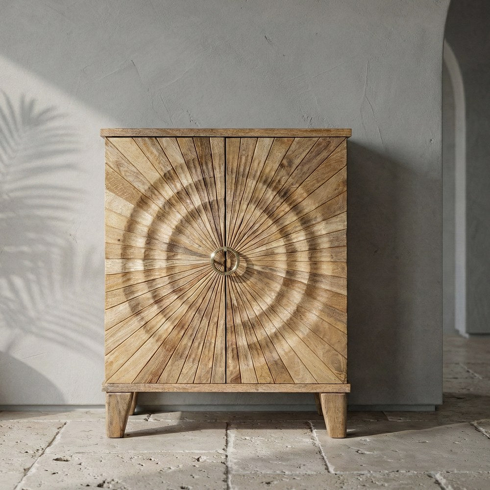 ARMARIO "CABINET" MADERA DE MANGO SAL�N 92 X 41 X 110,50 CM