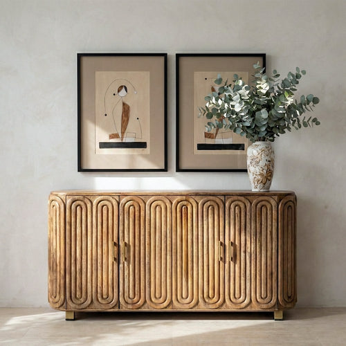 APARADOR MADERA DE MANGO SAL�N 152 X 40 X 78 CM