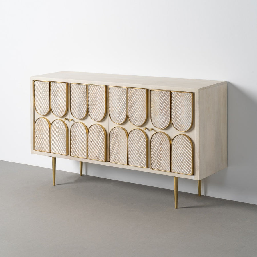 APARADOR MADERA DE MANGO SALÓN 152 X 41 X 83,50 CM