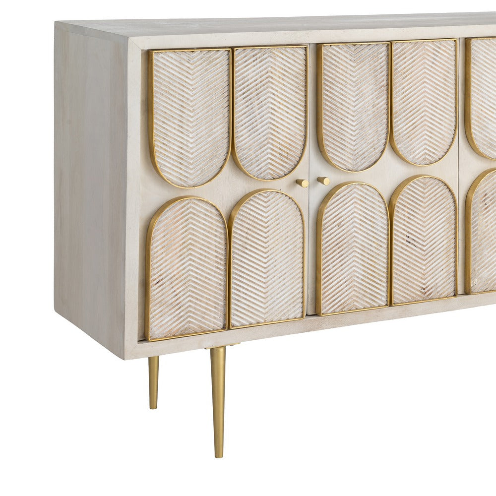 APARADOR MADERA DE MANGO SALÓN 152 X 41 X 83,50 CM