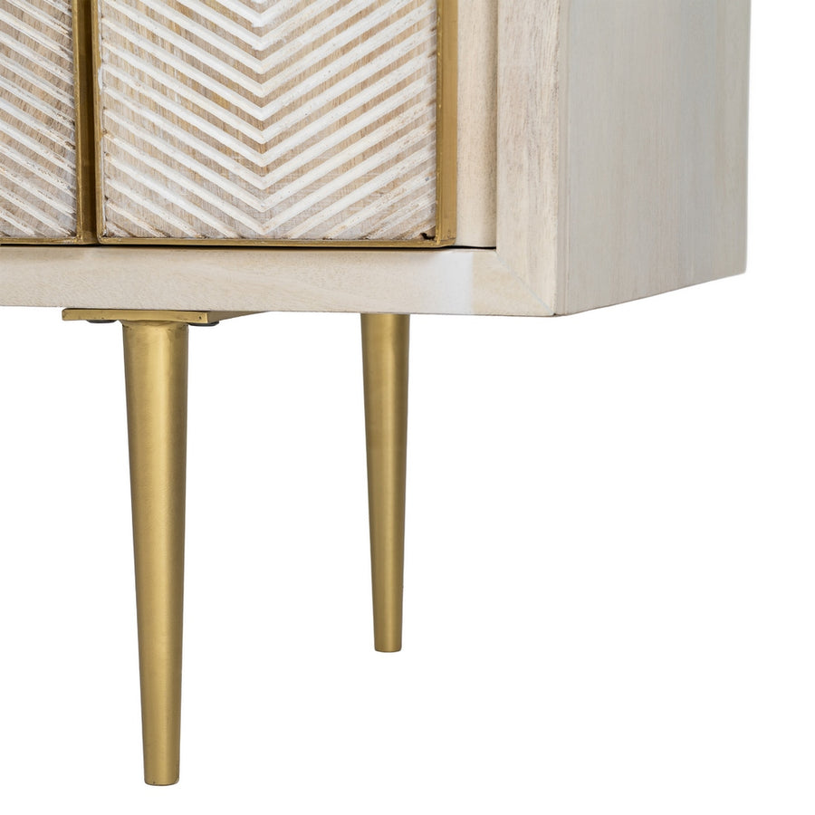 APARADOR MADERA DE MANGO SALÓN 152 X 41 X 83,50 CM