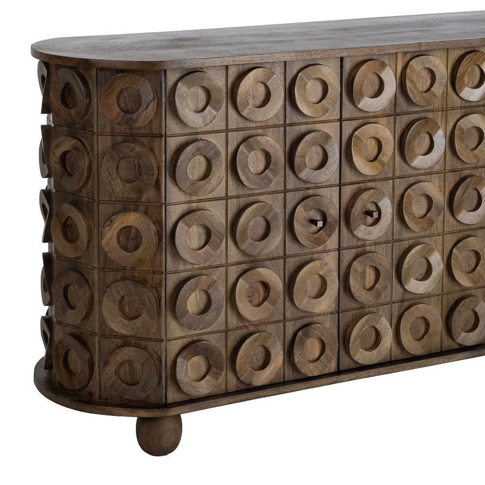 APARADOR MADERA DE MANGO SALÓN 147 X 42 X 76 CM