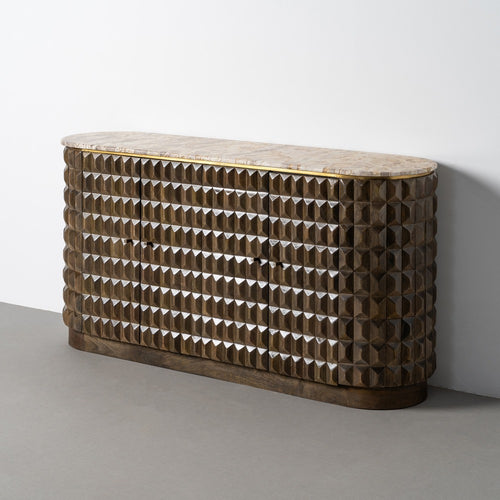 APARADOR MADERA-M�RMOL SAL�N 154 X 40 X 76 CM