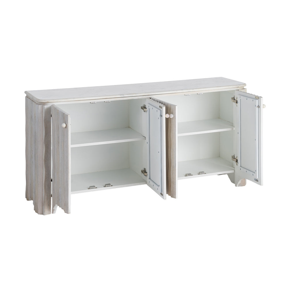 APARADOR MADERA-M�RMOL SAL�N 153 X 41 X 73 CM