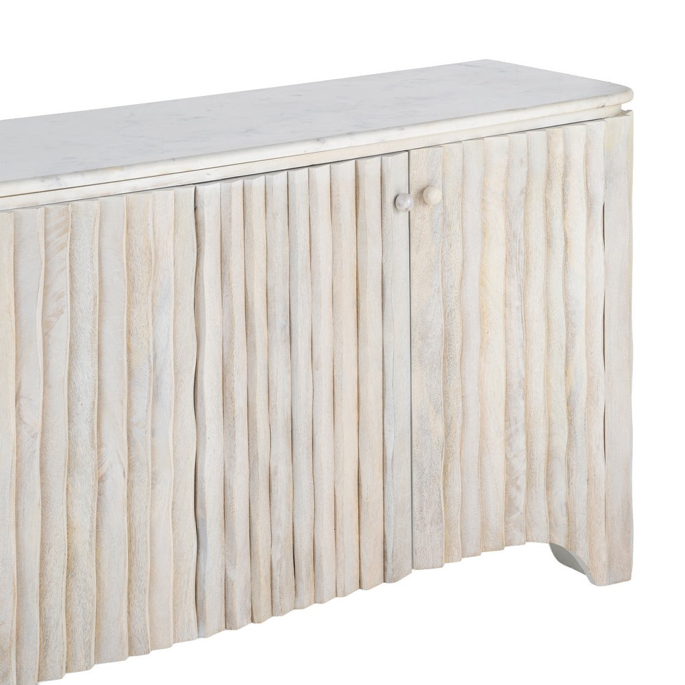 APARADOR MADERA-M�RMOL SAL�N 153 X 41 X 73 CM