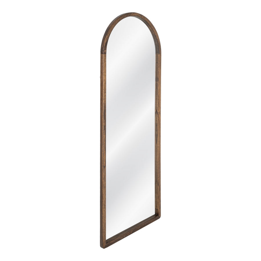 DARK BROWN PAULOWNIA WOOD MIRROR 60 X 3 X 160 CM