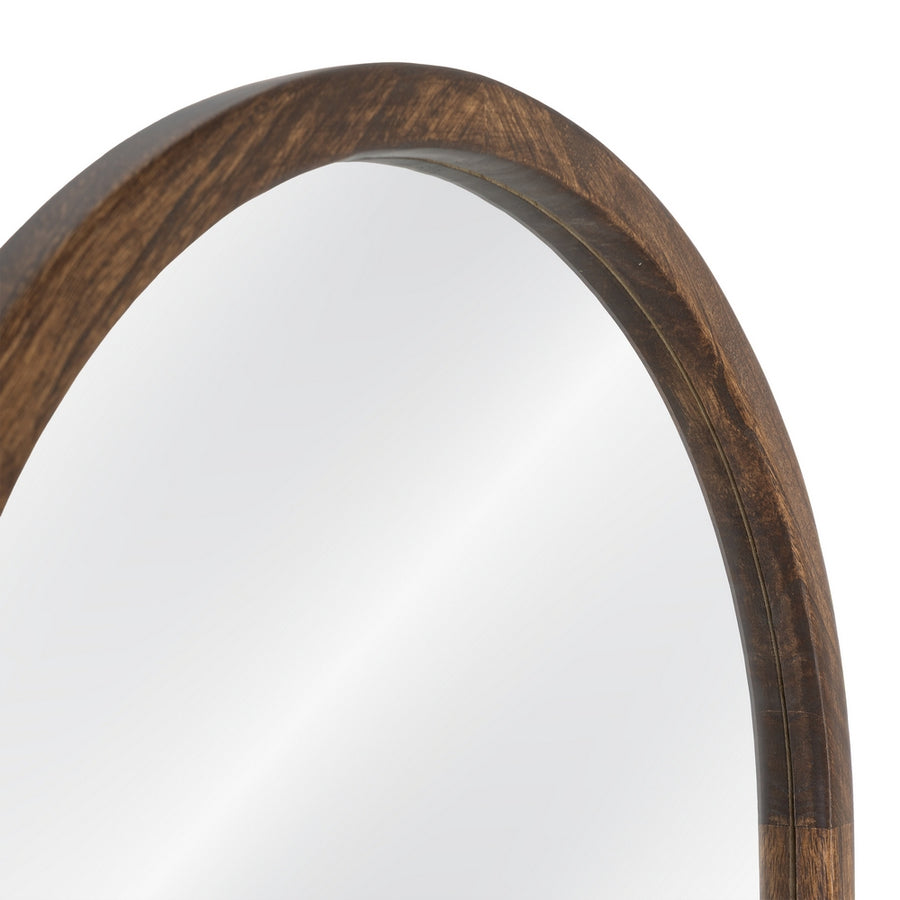 DARK BROWN PAULOWNIA WOOD MIRROR 60 X 3 X 160 CM