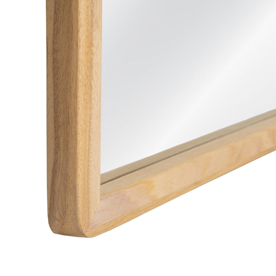 ESPEJO MARRÓN CLARO MADERA PAULONIA 80 X 3 X 180 CM
