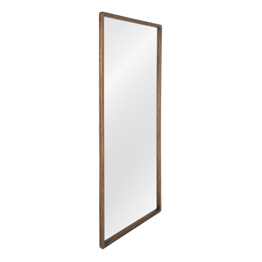 ESPEJO MARRÓN OSCURO MADERA PAULONIA 80 X 3 X 180 CM