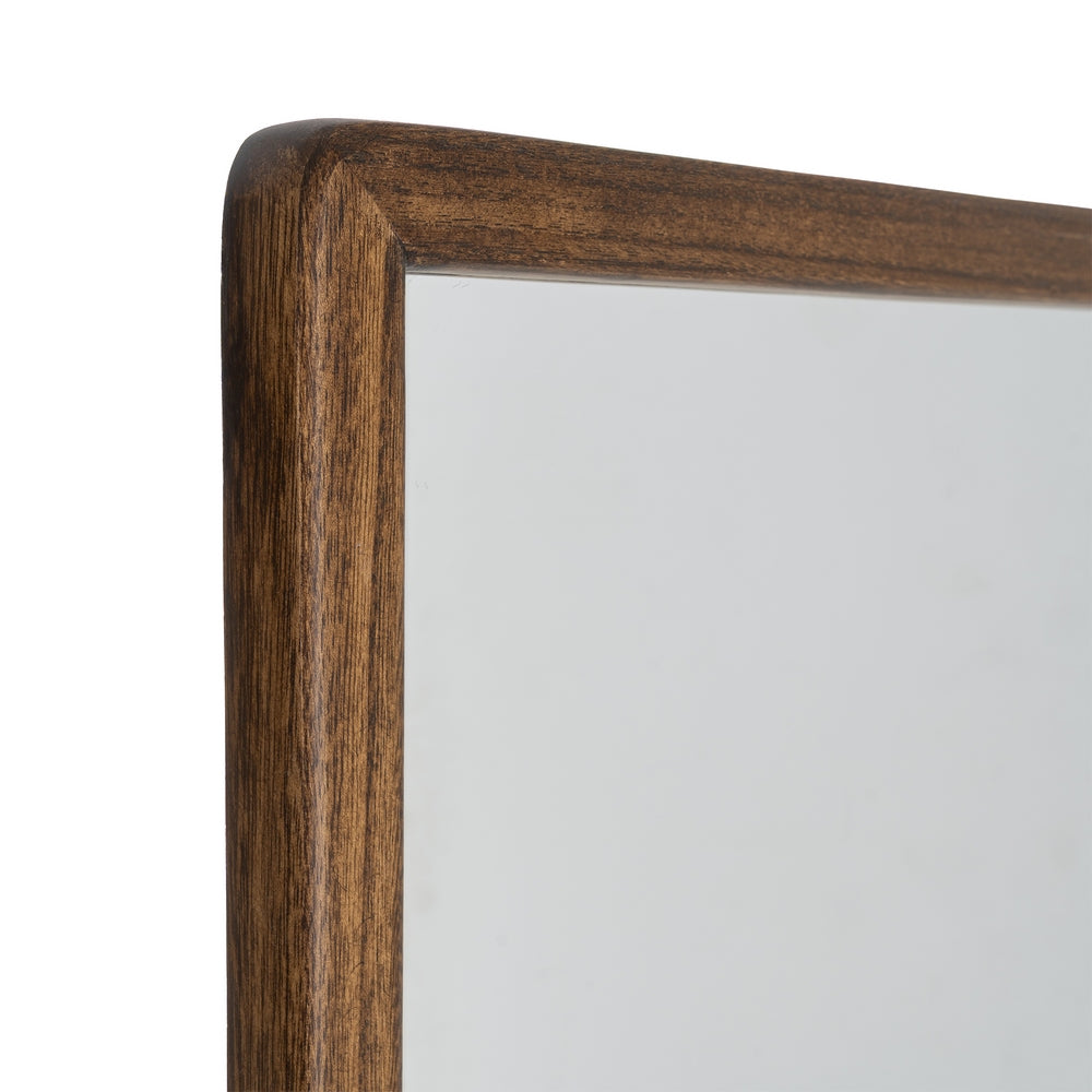 ESPEJO MARR�N OSCURO MADERA PAULONIA 80 X 3 X 180 CM