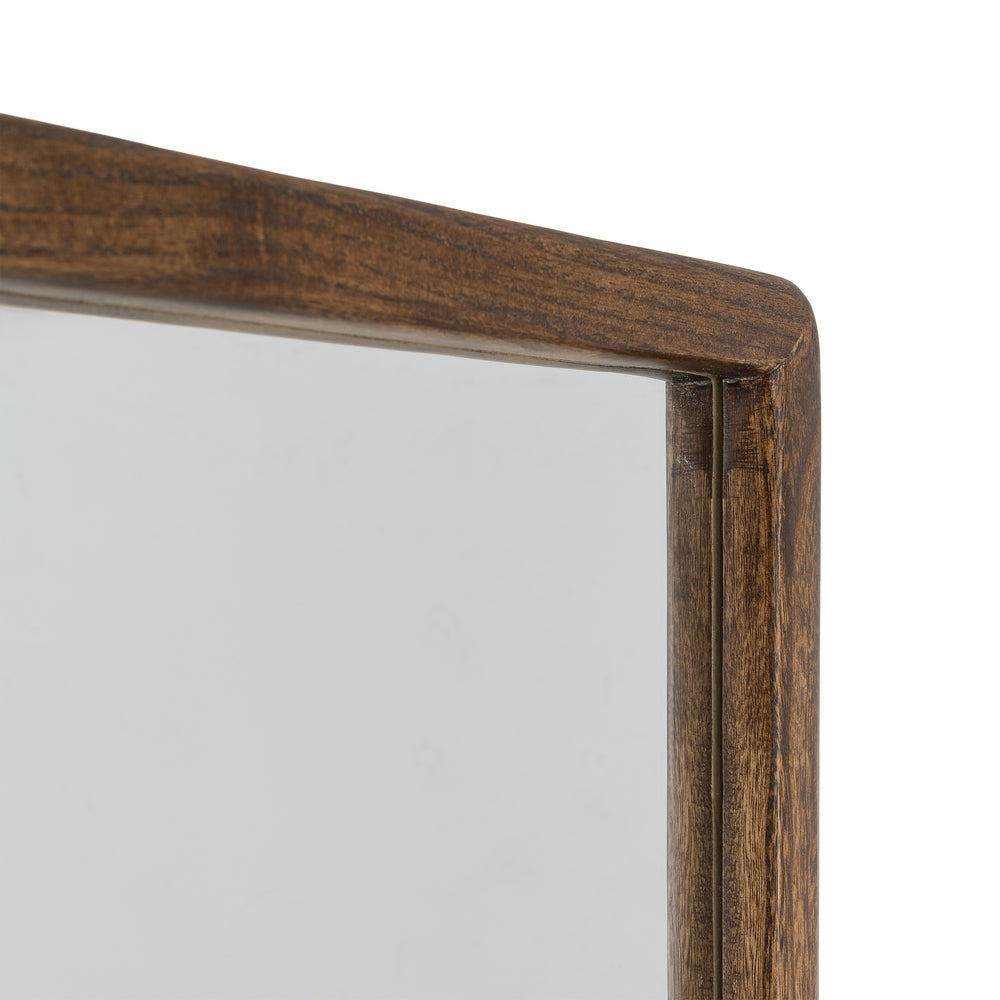 ESPEJO MARR�N OSCURO MADERA PAULONIA 80 X 3 X 180 CM