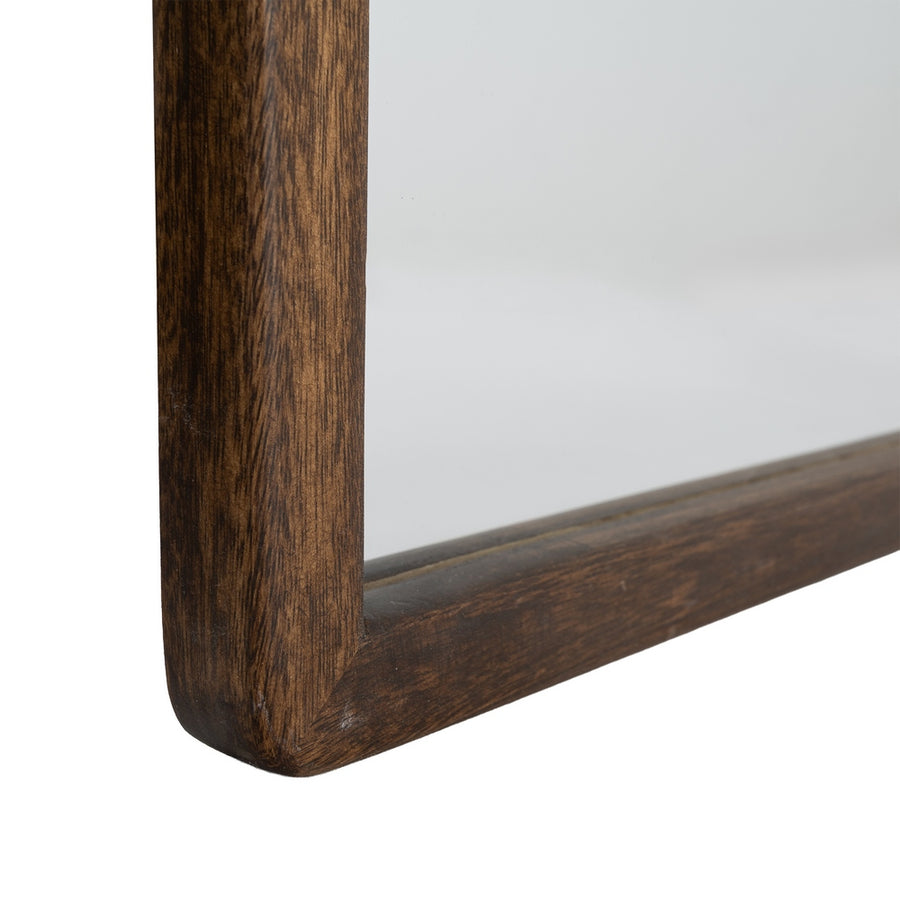 ESPEJO MARRÓN OSCURO MADERA PAULONIA 80 X 3 X 180 CM