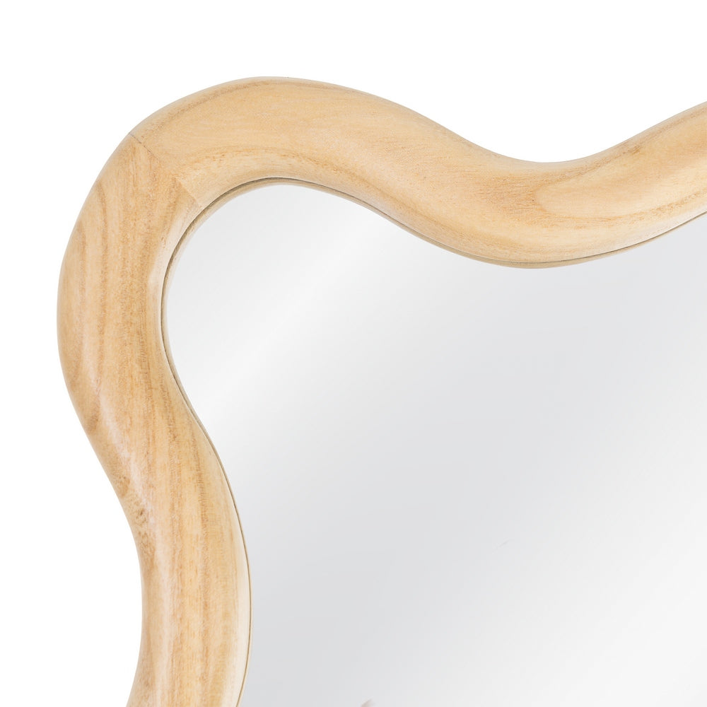 ESPEJO MARR�N CLARO MADERA PAULONIA 80 X 3 X 180 CM