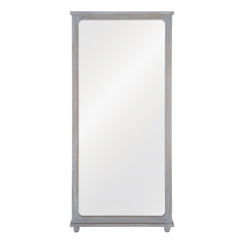 ESPEJO GRIS MADERA PAULONIA DECORACIÓN 80 X 7 X 170 CM
