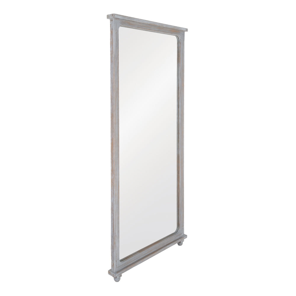 ESPEJO GRIS MADERA PAULONIA DECORACI�N 80 X 7 X 170 CM