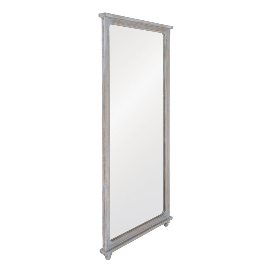 ESPEJO GRIS MADERA PAULONIA DECORACIÓN 80 X 7 X 170 CM