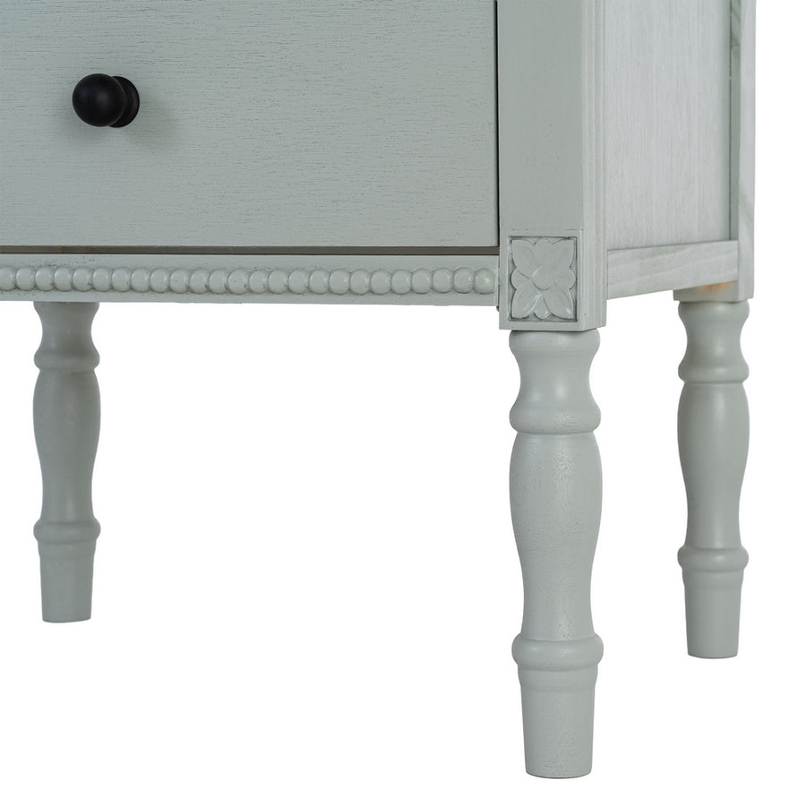 MESITA VERDE CLARO DM 43 X 33 X 61 CM