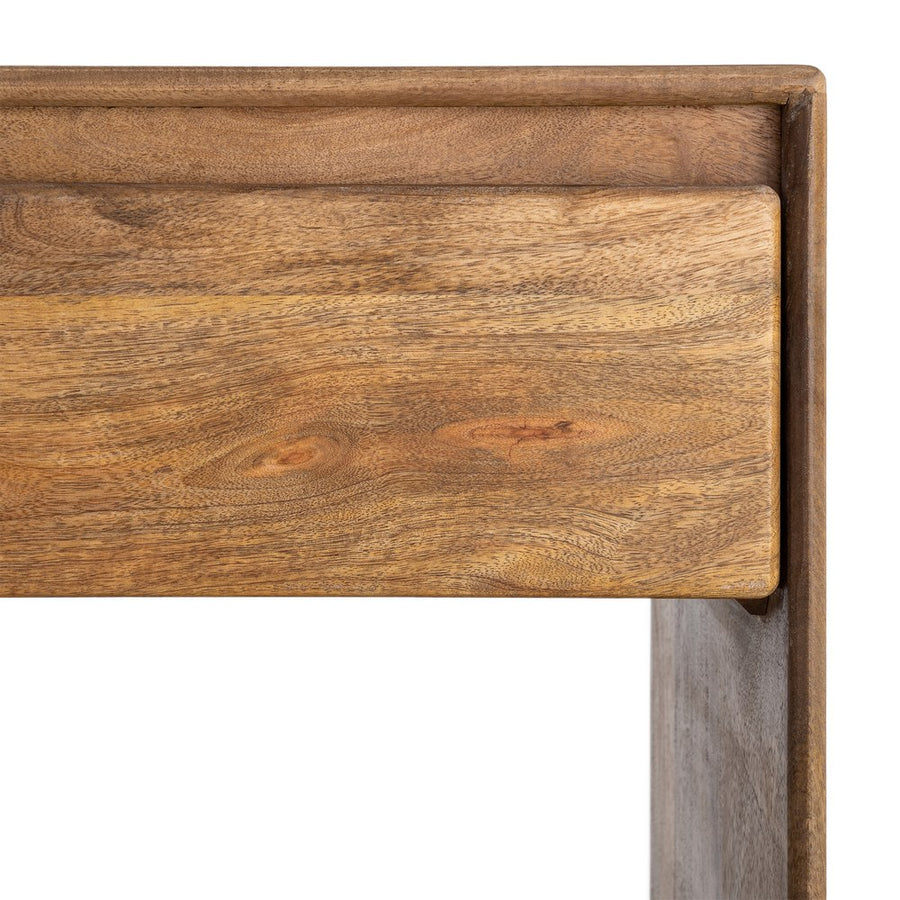 MANGO WOOD LIVING ROOM CONSOLE TABLE 100 X 35 X 80 CM