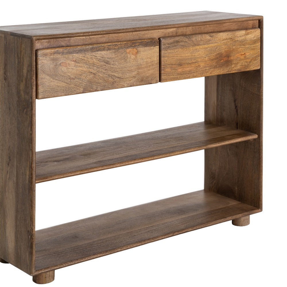 CONSOLA MADERA DE MANGO SAL�N 100 X 35 X 80 CM
