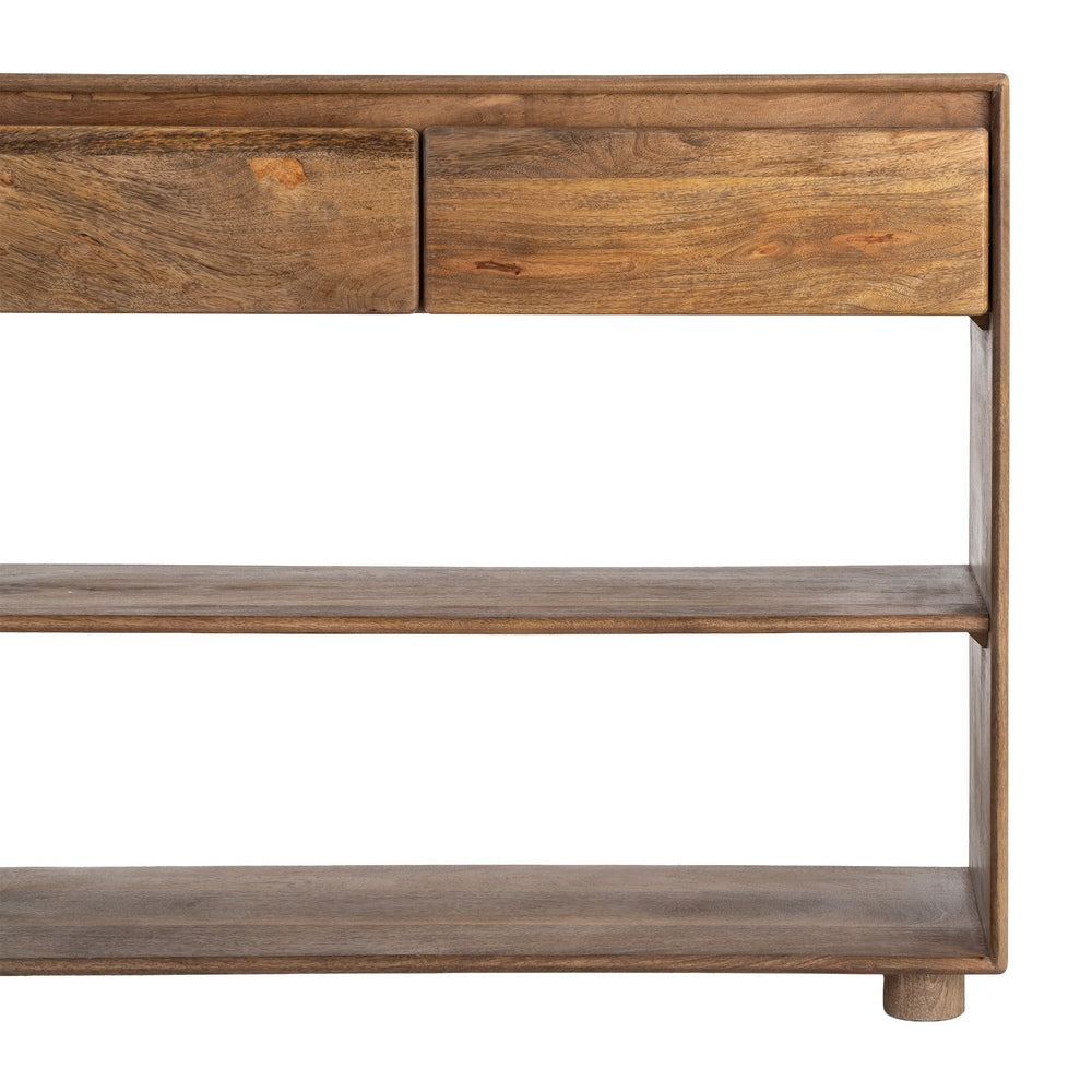 CONSOLA MADERA DE MANGO SALÓN 100 X 35 X 80 CM