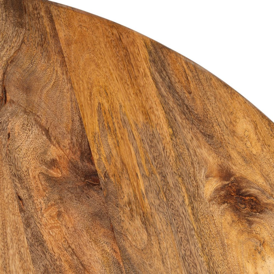 MANGO WOOD DINING TABLE LIVING ROOM 120 X 120 X 76 CM