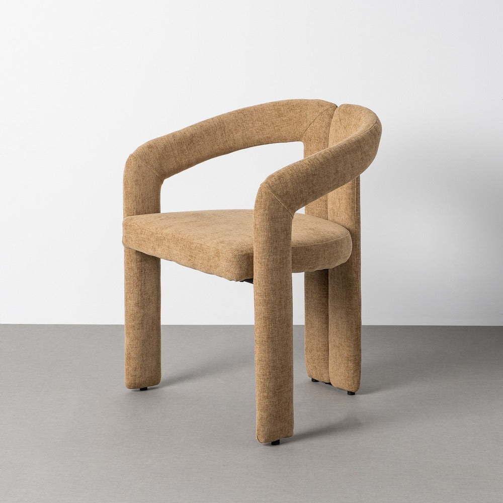 SILLA BRAZOS BEIGE TEJIDO CONTRACT 60 X 46,50 X 76,50 CM