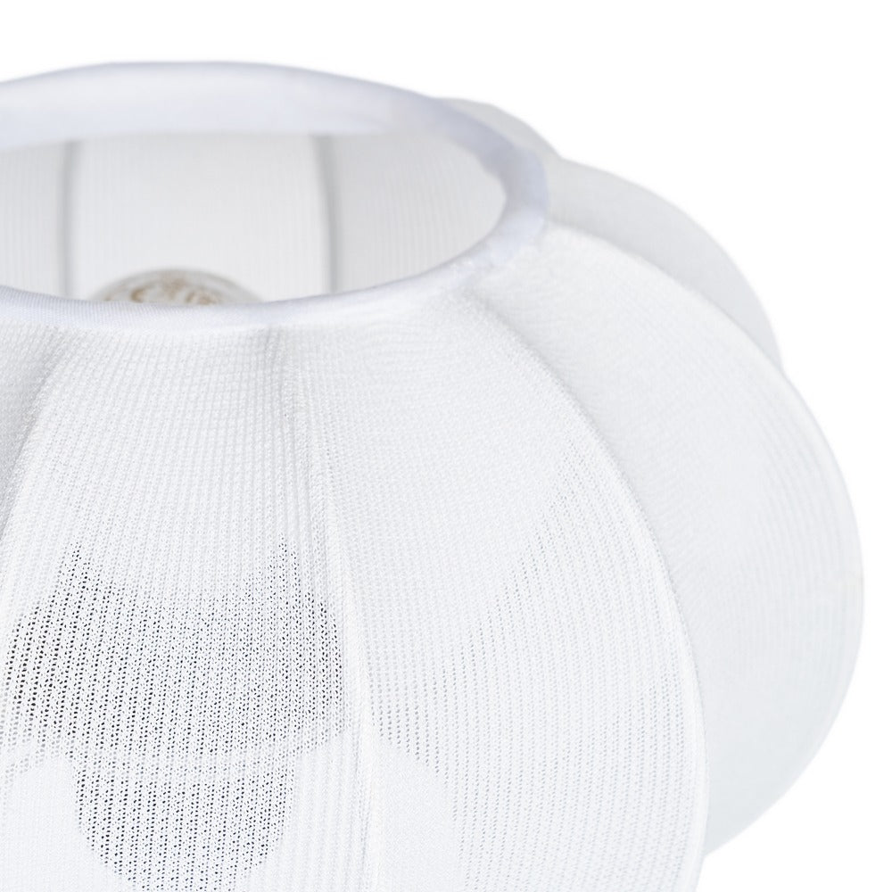 L�MPARA MESA M�RMOL CER�MICA-TEJIDO 21 X 21 X 25 CM