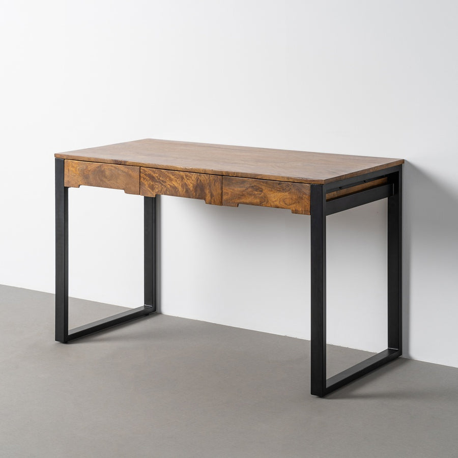 ESCRITORIO MIEL MADERA DE MANGO 125 X 60 X 76 CM