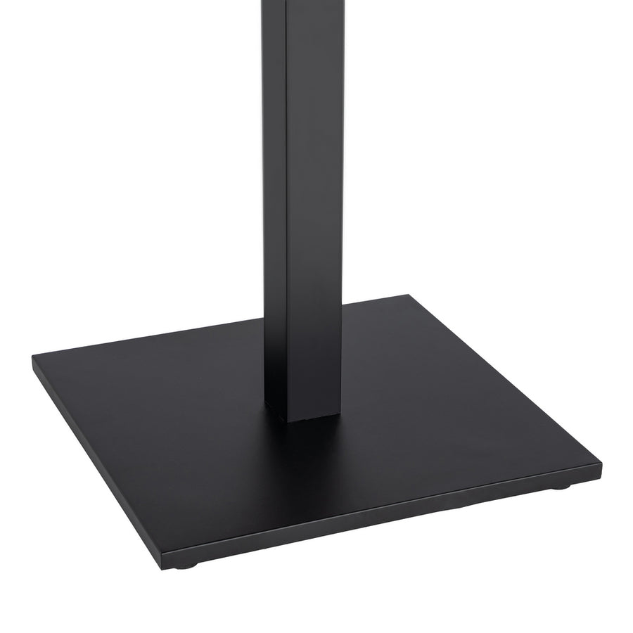 MESA TRAVERTINO PIEDRA SINTERIZADA 80 X 80 X 75 CM