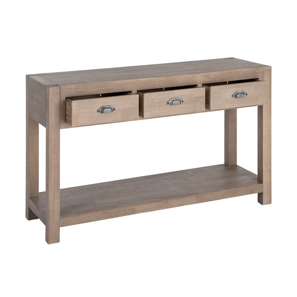 CONSOLA NATURAL MADERA 135 X 45 X 80 CM