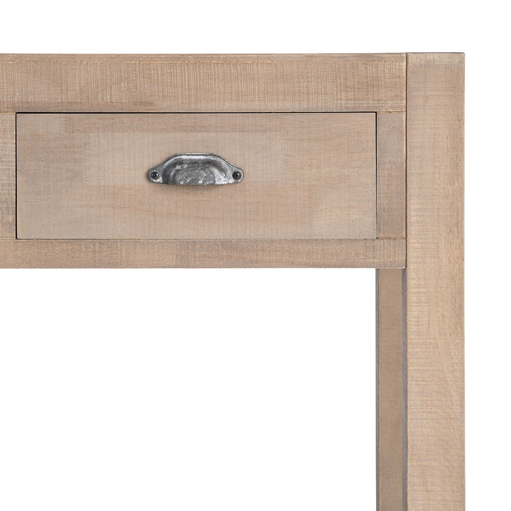 CONSOLA NATURAL MADERA 135 X 45 X 80 CM