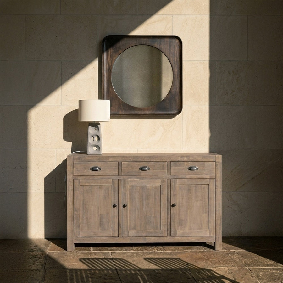 APARADOR NATURAL MADERA DE PINO 140 X 40 X 86,50 CM